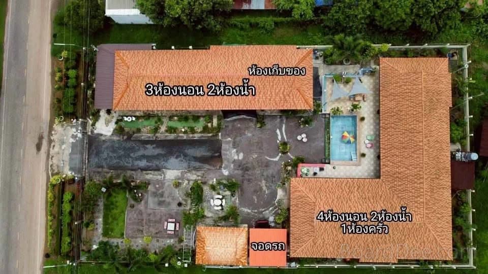 Pool Villa (2 Houses) on 1 Rai - Na Phu, Udon Thani