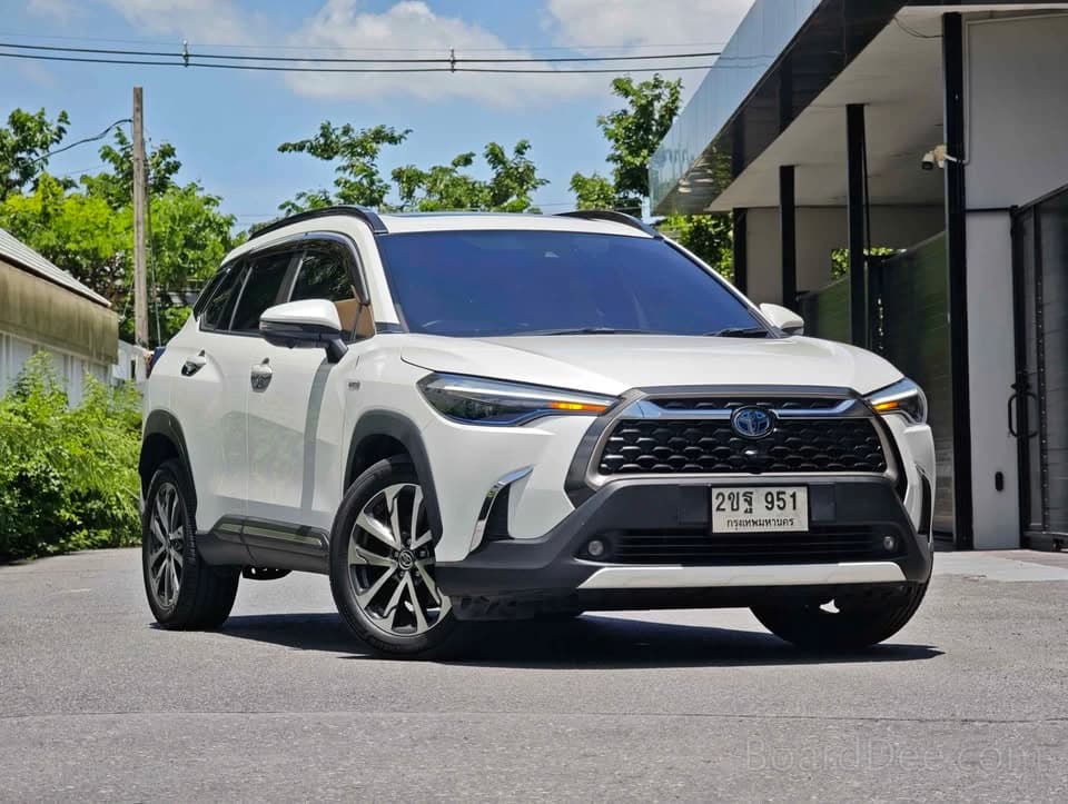 โตโยต้า Corolla Cross 1.8 Hybrid Premium Safety ปี 2020 — ไมล์ 169,000 กม. ซันรูฟ
