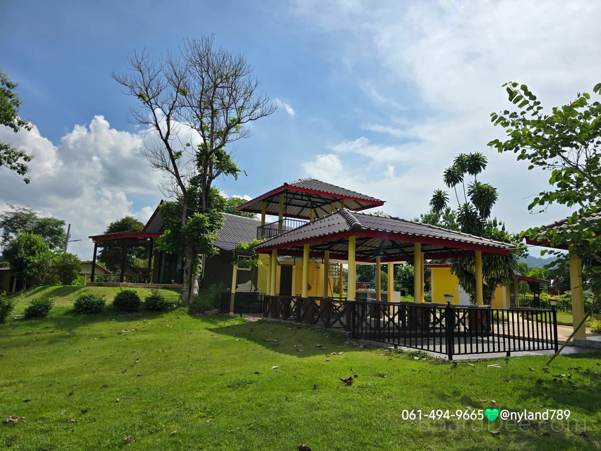 ระเบิดราคาลดแหลกแจกแถม บ้านสวน2หลัง ที่ดินติดลำธารยาว