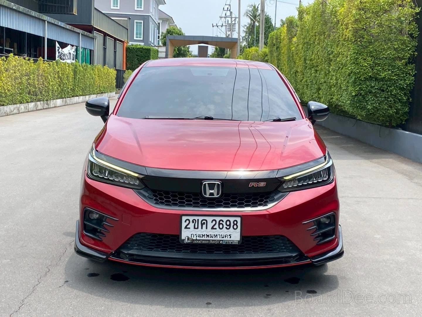 ขาย Honda City 1.0 Turbo RS ปี 2021 ตัวท็อป — ไมล์ 50,000 กม. รถบ้านมือเดียวป้ายแดง
