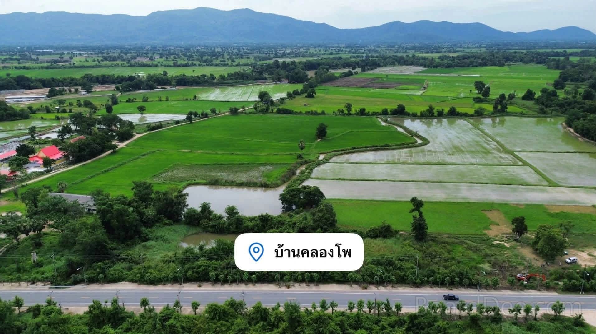 Land on 4-Lane Main Road, Prime Location, Only 6,500 Baht/sq.wah